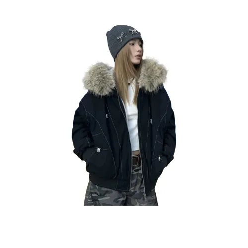 NICEAMOLA Хлопковый пуховик женский