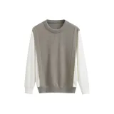 Круглый вырез, бежевый