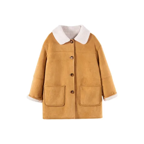 BARRY BANNY Хаки KIDS Шерстяное пальто