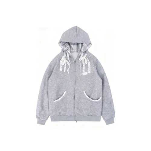 IUNOP Серый Тонкий Женский Короткий Пальто