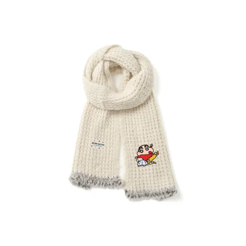Crayon Shinchan Акриловые вязаные шарфы унисекс