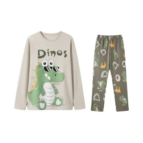 QIAONITONG Изображение Цвет Мужской Пижамный Комплект