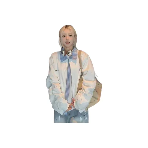 Cotton Gene Белый Женские Куртки