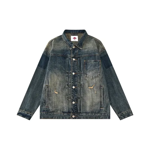 LEE COOPER Джинсовый синий Мужская Джинсовая куртка