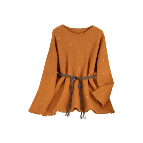 SIBAISHE Тыква Женские Свитера