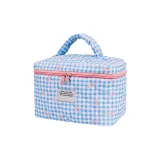 Светло-синяя ведрообразная сумка 23*15*15