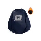 Темно-синий (с флисовой подкладкой)