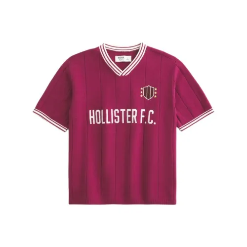 Hollister Мужская Поло Красная