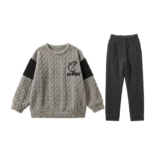 QIAONITONG Изображение Цвет Мужской Пижамный Комплект