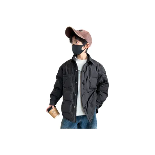 BaoLaXiaoJie Хлопковый пуховик для подростков