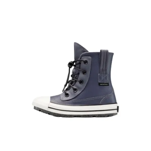 Converse Chuck Taylor All Star Водонепроницаемые Высокие Топы Темно-синие Детские