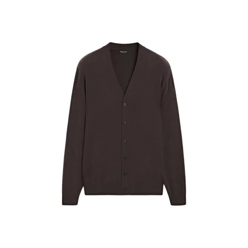 Massimo Dutti Коричневый Мужской Трикотаж