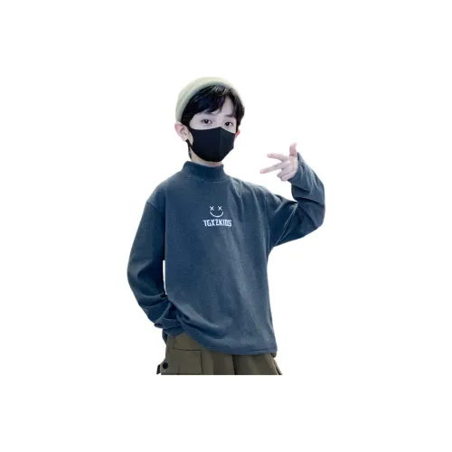 Yunpo Длинный рукав Т-рубашка Подростки