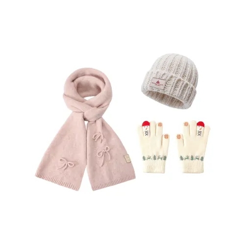 PEAK Полиэстеровый трикотаж Шарфы Женские