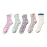 Светло-фиолетовый + Светло-зеленый + Серый + Хаки + Белый [5 упаковок]