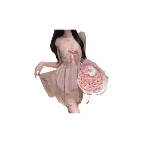 AHRTB Розовые Женские Ночные сорочки