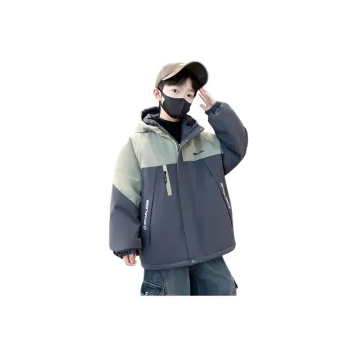 LONGZHIWU Хлопковый пуховик для подростков