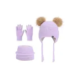 Фиолетовый двойной шар, трехкомпонентный комплект