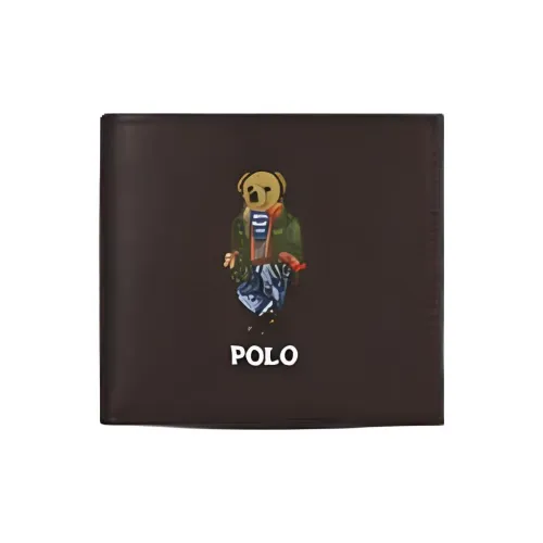 Polo Ralph Lauren Кожа Кошелек Женские Коричневый