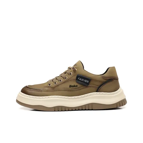 Bake Устойчивый к истиранию Водонепроницаемый Противоскользящий Низкий Топ Повседневная Скейтборд Обувь Мужская