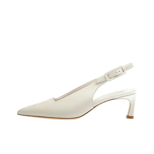 HALMANERA Узкий каблук Высокие каблуки Женские Экрю