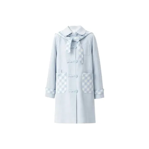 RTNH Синий Женские Бархатные Куртки