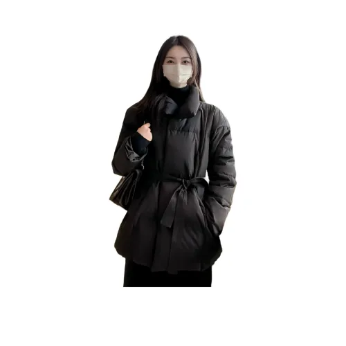 Langqing Черный Женский пуховик