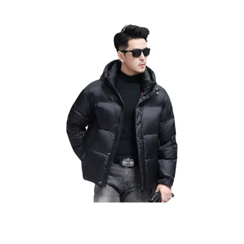 DKRVT Черный [Упаковка Включена] Мужские пуховики