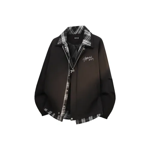 DBD WH Отложной воротник Пальто Пуховая куртка Унисекс