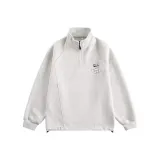 Бело-серый с флисовой подкладкой