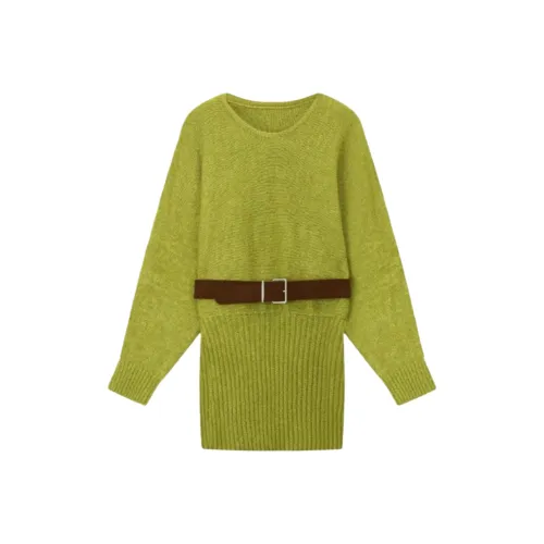 MA JOURNEE Длинное платье с длинными рукавами женское