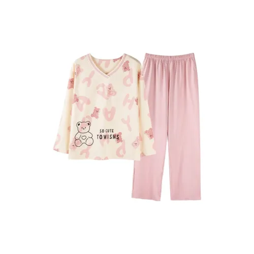 CHENWANGJIU Изображение Цвет Женские Пижамные Комплекты