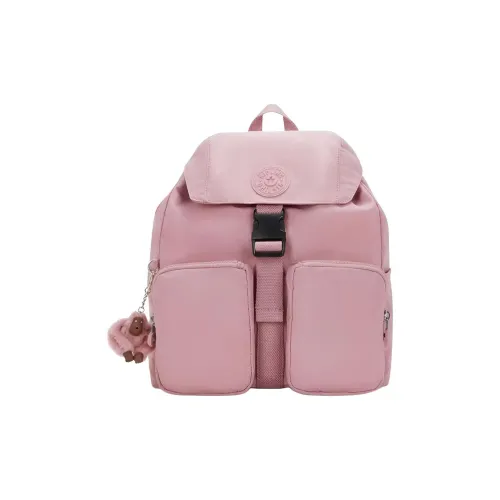 Kipling Полиамид Рюкзак Средний Женский Розовый