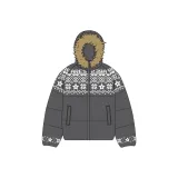 Темно-серый