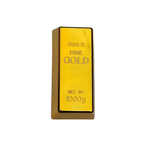 AOMN Gold Brick Имитация Сердце Держатель для Дверей Ветрозащитный Золотое Украшение Сувениры и Украшения