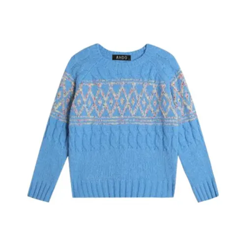 JOSR Синий Женский Трикотаж