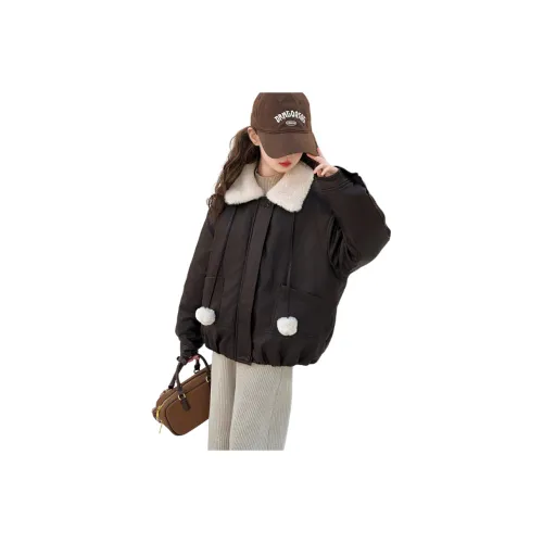 MENGJIABAN Хлопковый пуховик для подростков