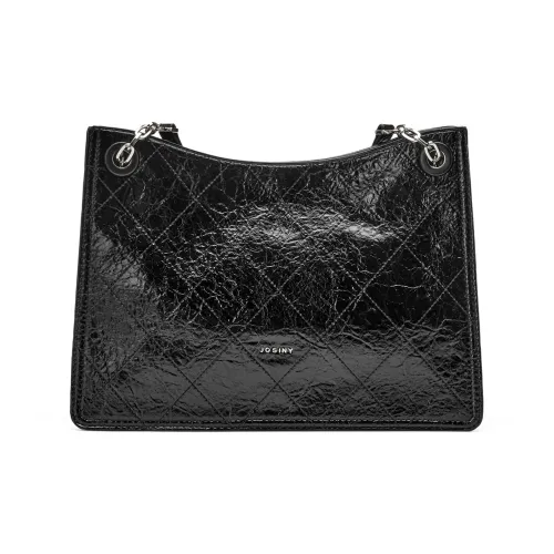 JOSINY Сумка через плечо из синтетической кожи стандартная женская черная