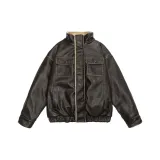 Кофейный (с флисовой подкладкой) (ручная полировка)