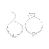 Браслет Ping An longevity + Набор браслетов Абрикос Удача