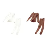 Белый + Коричневый