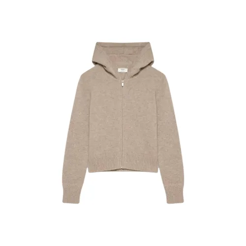 ARITZIA Essential Кашемир С капюшоном ZIP UP Кашемир Свитер Женские