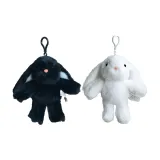 [Белый+Черный] Золотистый кролик чинчилла