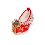 Флисовая подкладка 4 см [Радость в доме] Красный