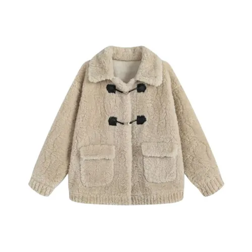 Beerus Кремовый Абрикос Унисекс Бархатные Куртки