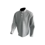 Светло-серый с флисовой подкладкой