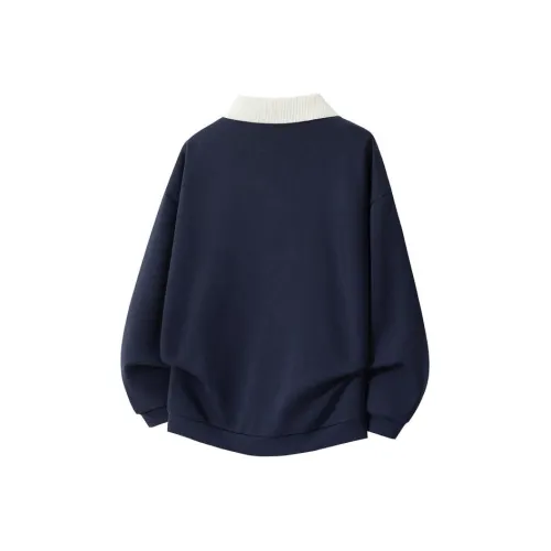 CHOCOOLATE NYX Темно-синий Женские Свитшоты