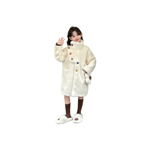 CAMKIDS Экрю Школьный возраст Утеплённые куртки