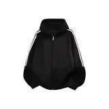 3-полосный черный с флисовой подкладкой [стандартный размер]