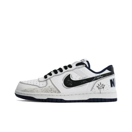 Nike BIG Черный Белый Классический Популярный Универсальный Удобный Покрытие Амортизация Устойчивый к истиранию Баланс